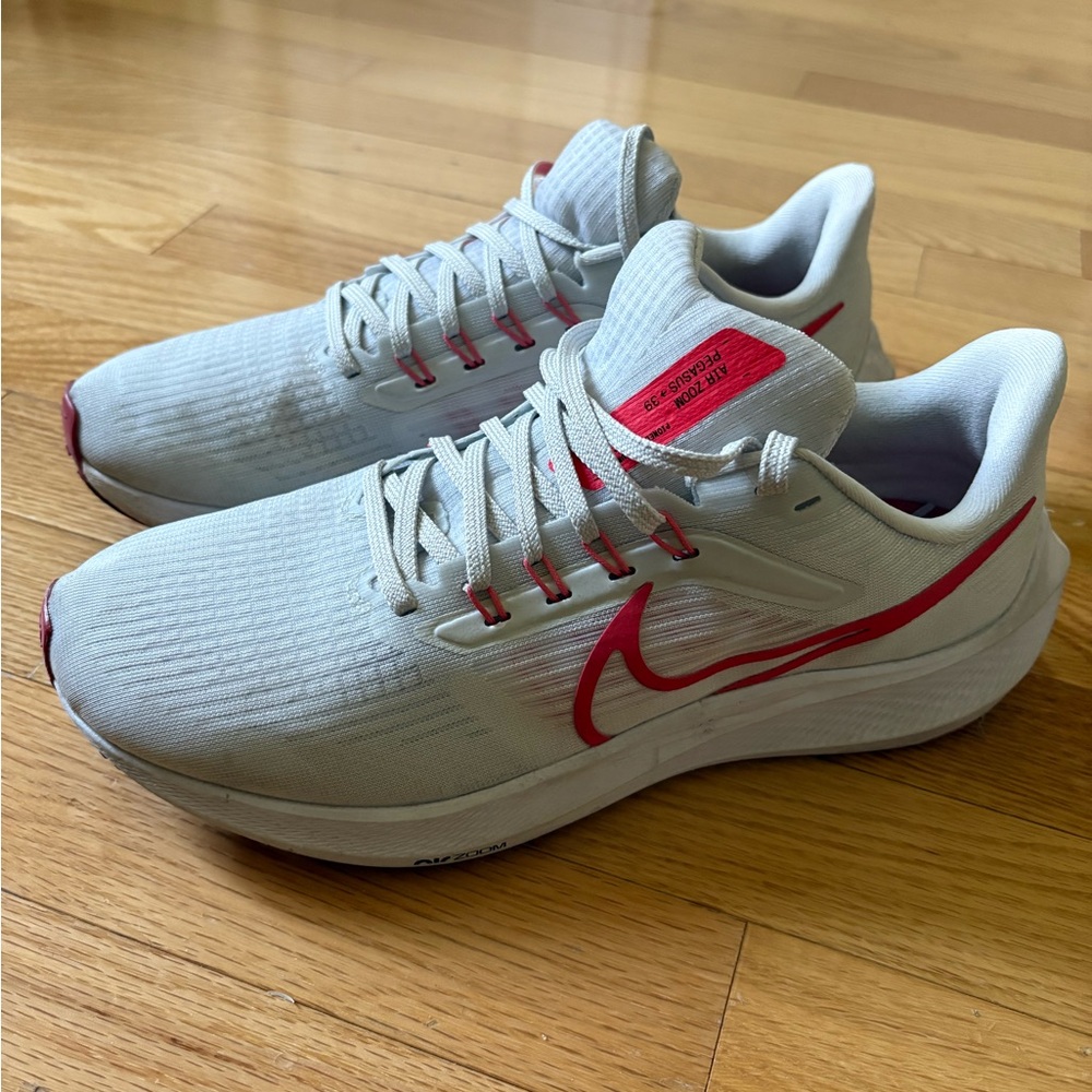 Nike Air Zoom Pegasus 39 'Platinum Tint Light Crimson' DH4071-009 Size 8.5 US